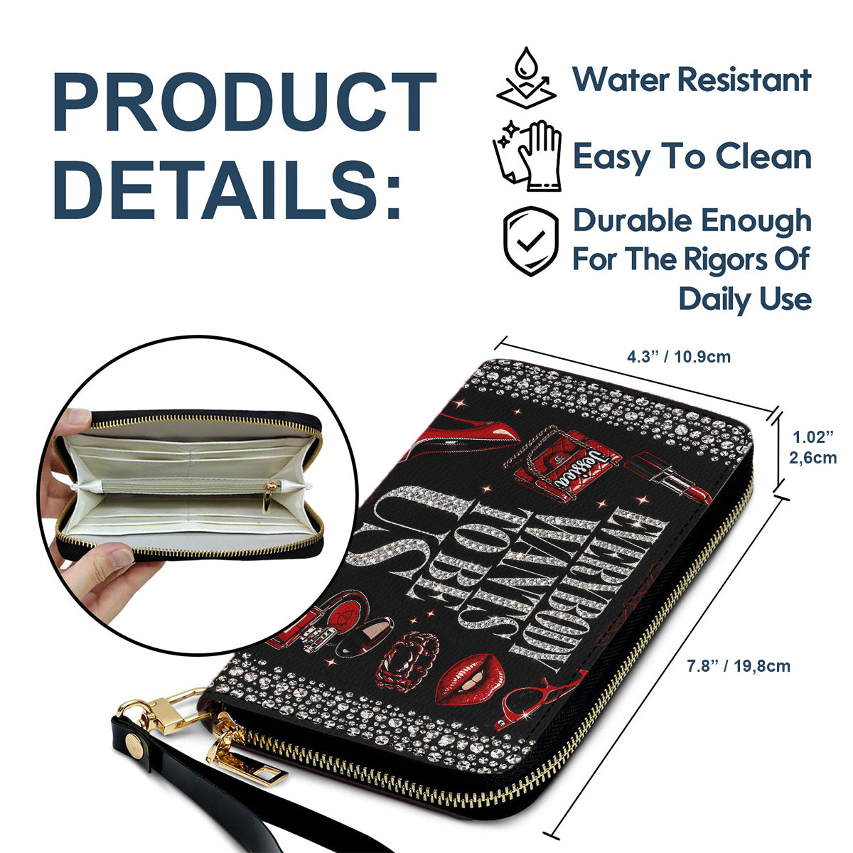 Everyone Want To Be Us - Personalized Star Fleet Leather Handbag & Leather Long Wallet