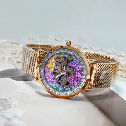 Crystal Car - Personalized Car Women Hand Watch
