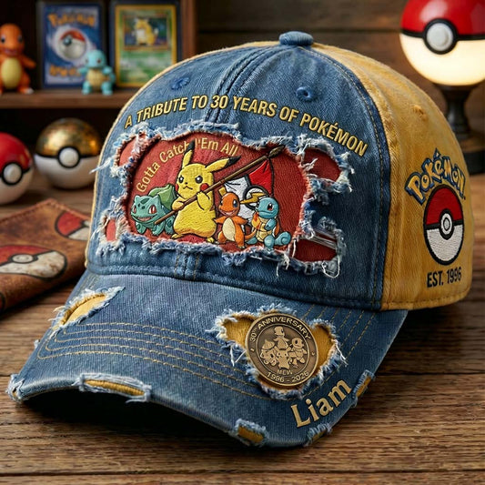 Monster Anniversary - Personalized Monster Trainer Classic Cap