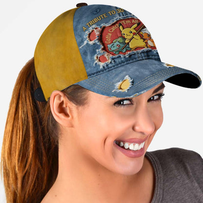 Monster Anniversary - Personalized Monster Trainer Classic Cap