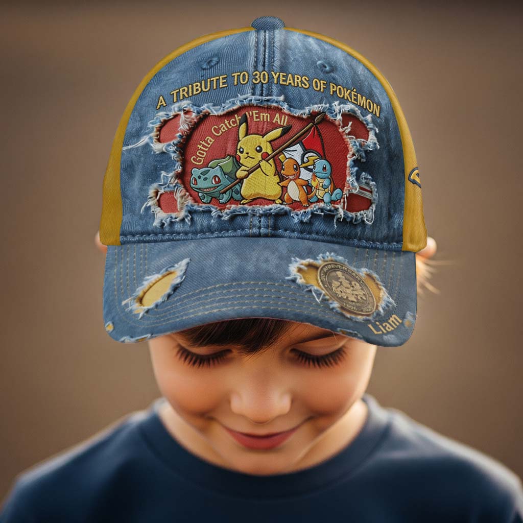 Monster Anniversary - Personalized Monster Trainer Classic Cap