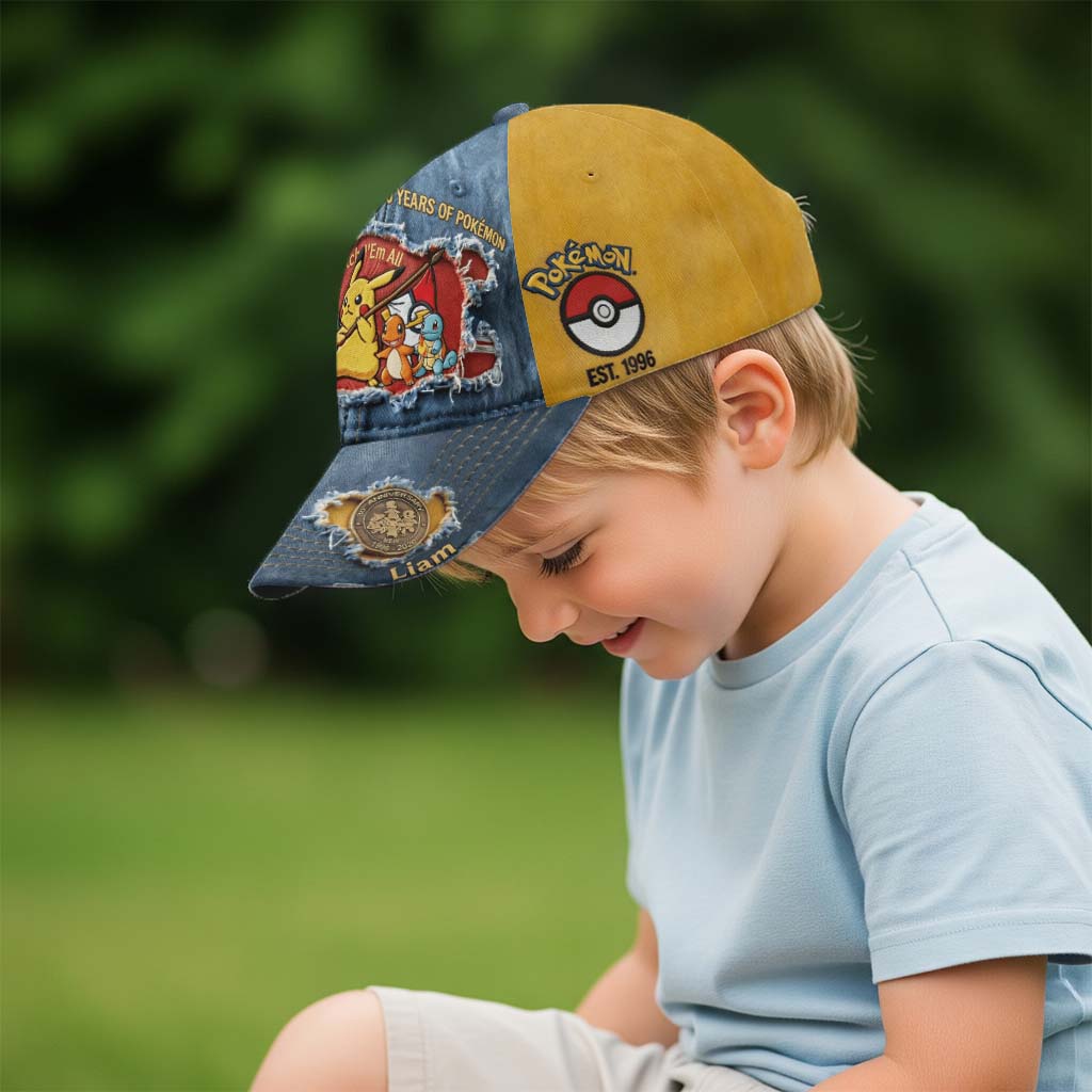 Monster Anniversary - Personalized Monster Trainer Classic Cap