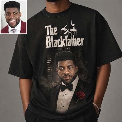 The Blackfather - Personalized Father T-shirt And Hoodie