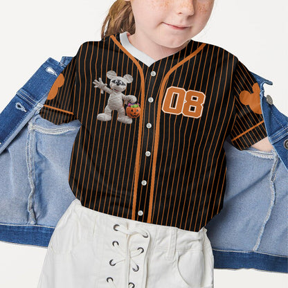 Halloween Vibe - Personalized Mouse Baseball Jersey