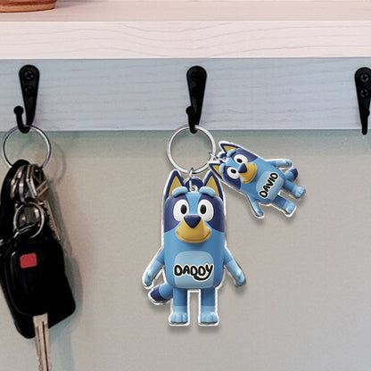 Best Mom Ever - Personalized Mother Keychain with Charms