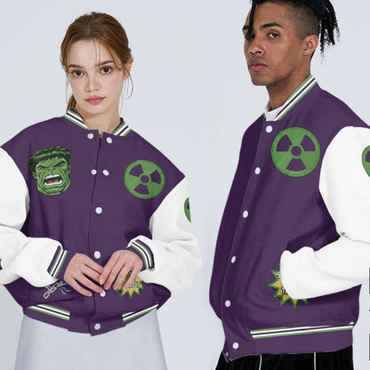 Superhero Gift For Kids - Personalized Kid Varsity Jacket