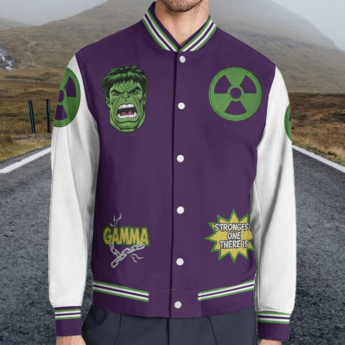 Superhero Gift For Kids - Personalized Kid Varsity Jacket