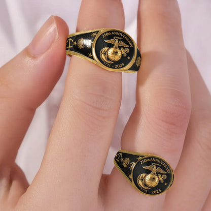 The Soldier - Personalized Veteran Signet Ring