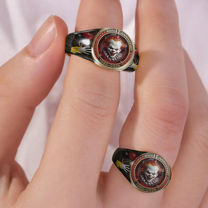 40th Anniversary - Personalized Horror Character Signet Ring