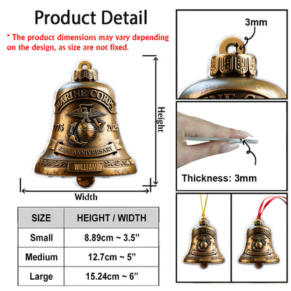 250th Anniversary - Personalized Veteran Ornament