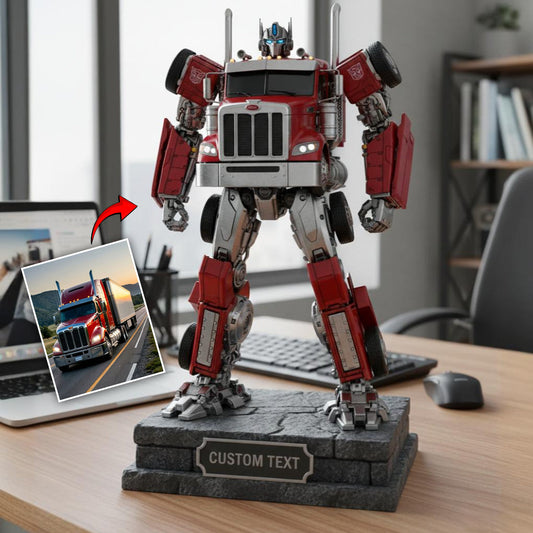 My Car Robot - Personalized Car Lover Custom Shaped Acrylic Plaque