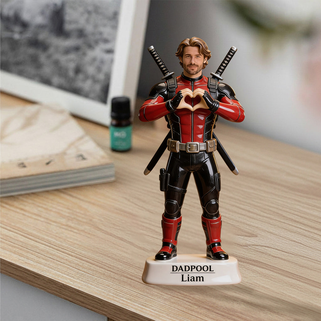 Super Dad - Personalized Superhero Premium 3D Figurine