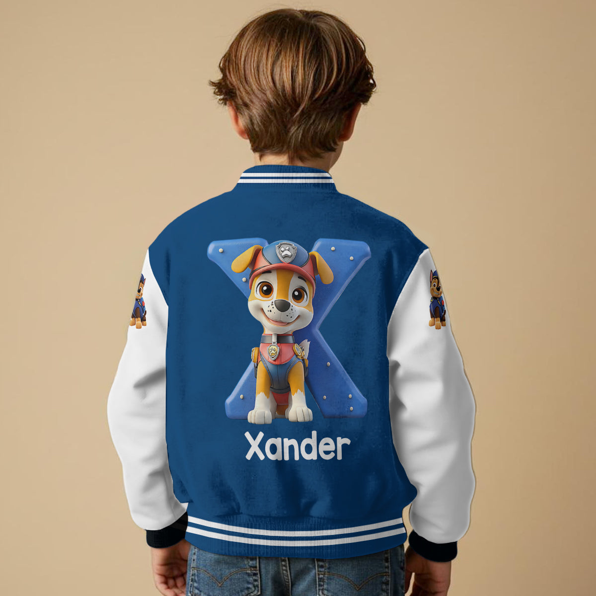 Amazing Gift For Kids - Personalized Kid Varsity Jacket