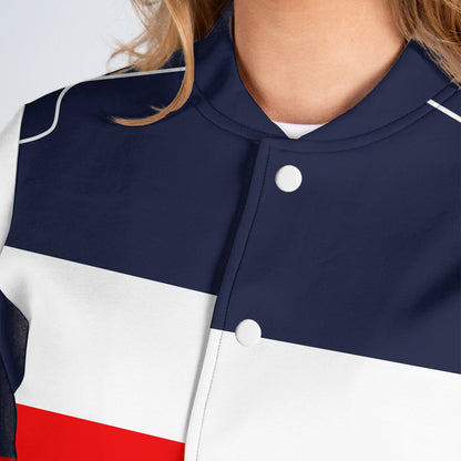 Car Racing - Personalized Racing Varsity Jacket
