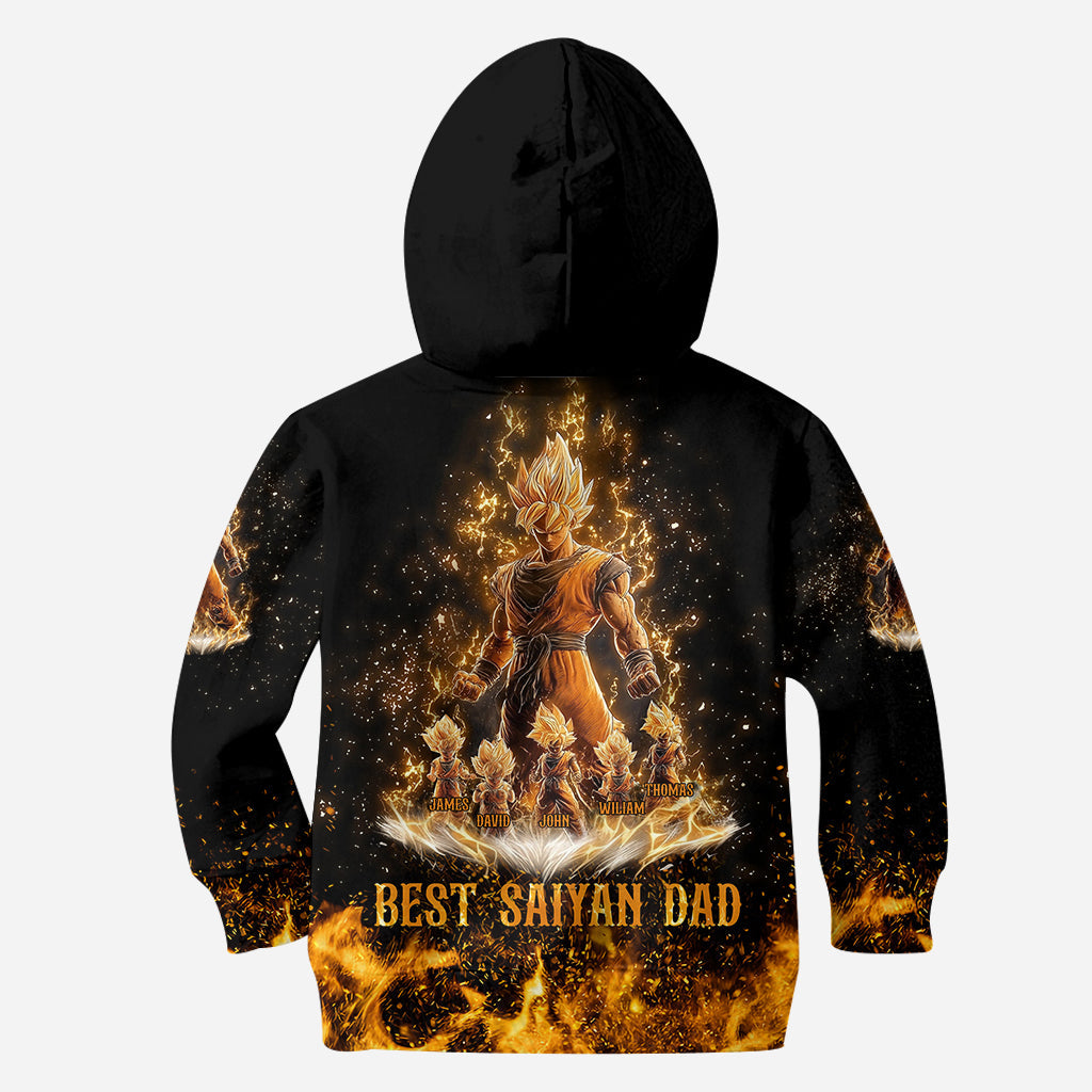 Best Dad Ever - Personalized Seven Balls All Over Shirt