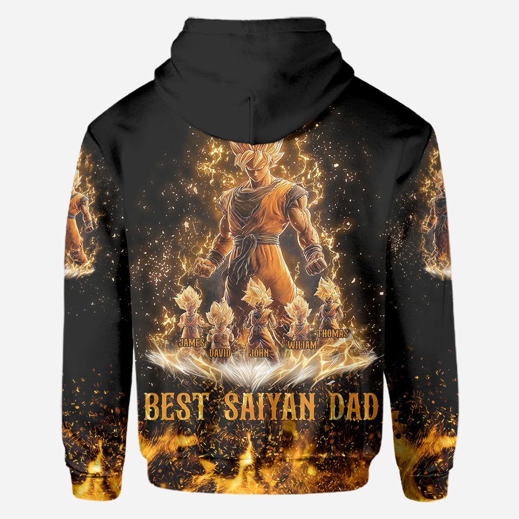 Best Dad Ever - Personalized Seven Balls All Over Shirt