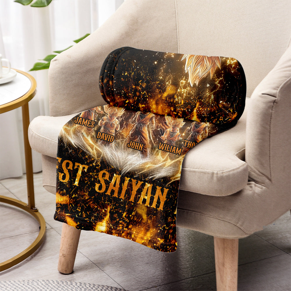 Best Dad Ever - Personalized Seven Balls Blanket