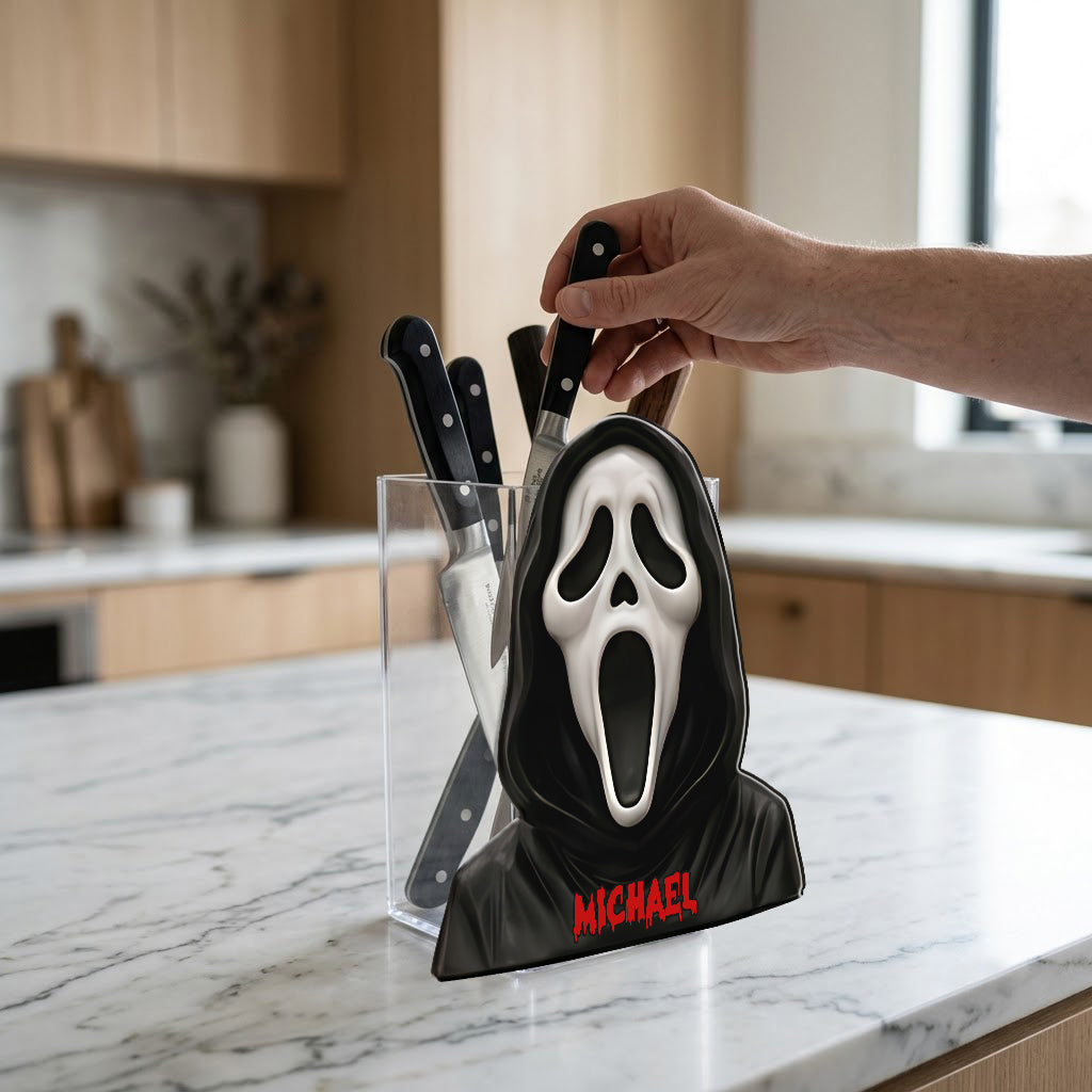 Halloween Nightmare - Personalized Horror Character Acrylic Knife Holder