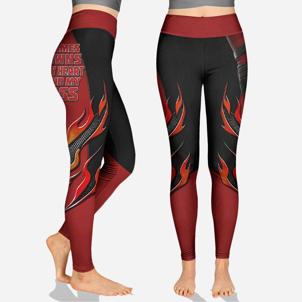 He Owns My Heart - Personalized Marvelous Universe Hoodie and Leggings