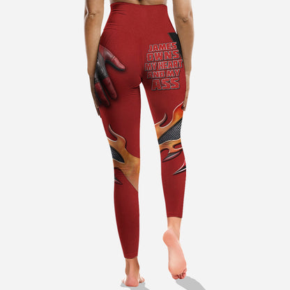 He Owns My Heart - Personalized Marvelous Universe Hoodie and Leggings