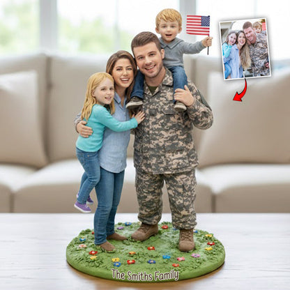 Coulpe Gift - Personalized Couple Custom Shaped Acrylic Plaque