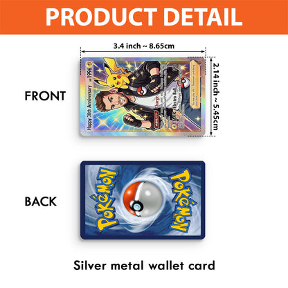 Custom Card For Monster Trainers - Personalized Monster Trainer Wallet Insert Card