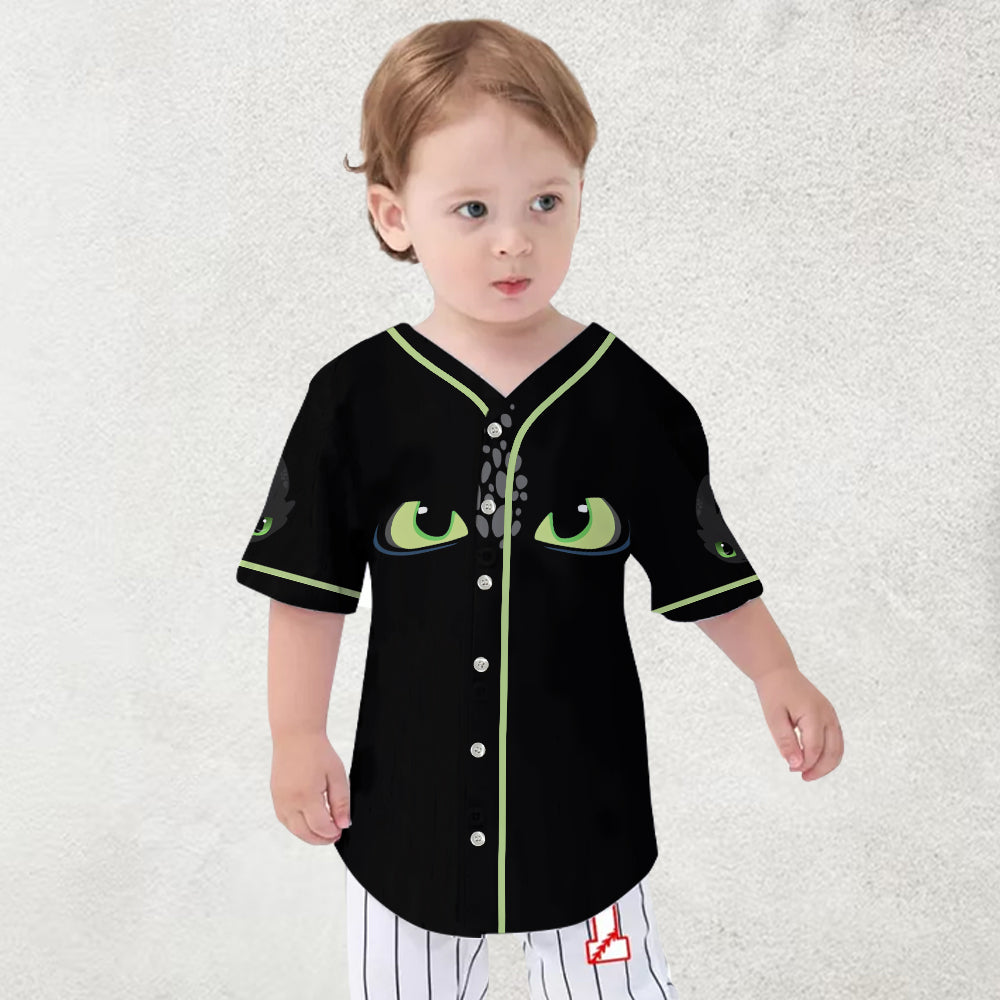 Soul Of A Dragon - Personalized Baseball Jersey