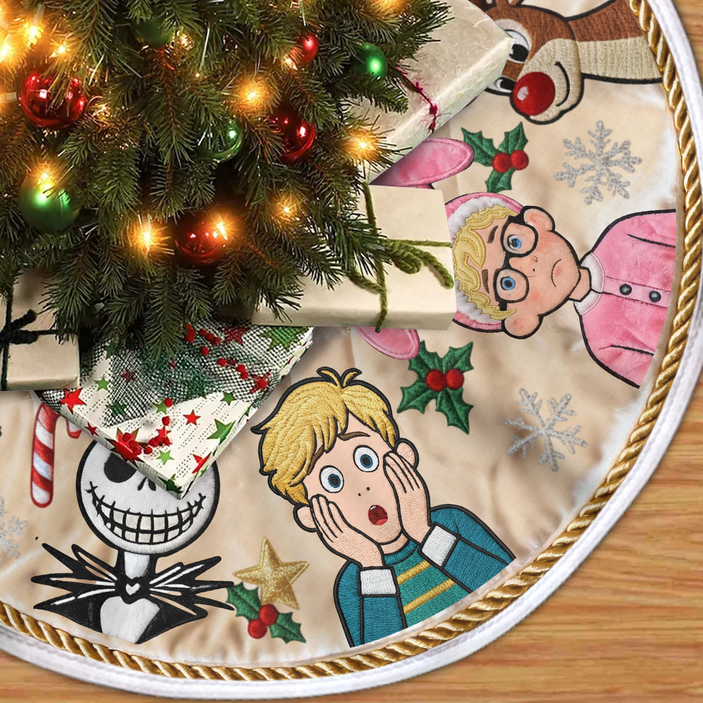 Classic Christmas Cast Tree Skirt - Tree Skirt