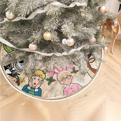 Classic Christmas Cast Tree Skirt - Tree Skirt