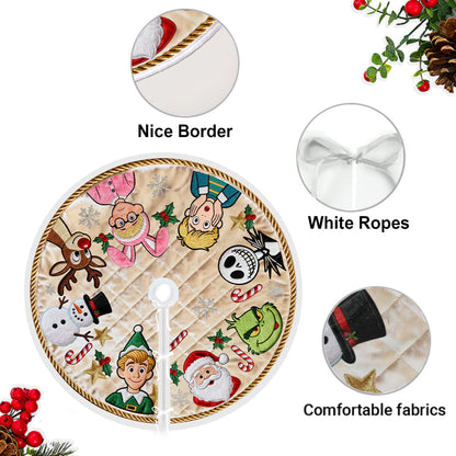Classic Christmas Cast Tree Skirt - Tree Skirt