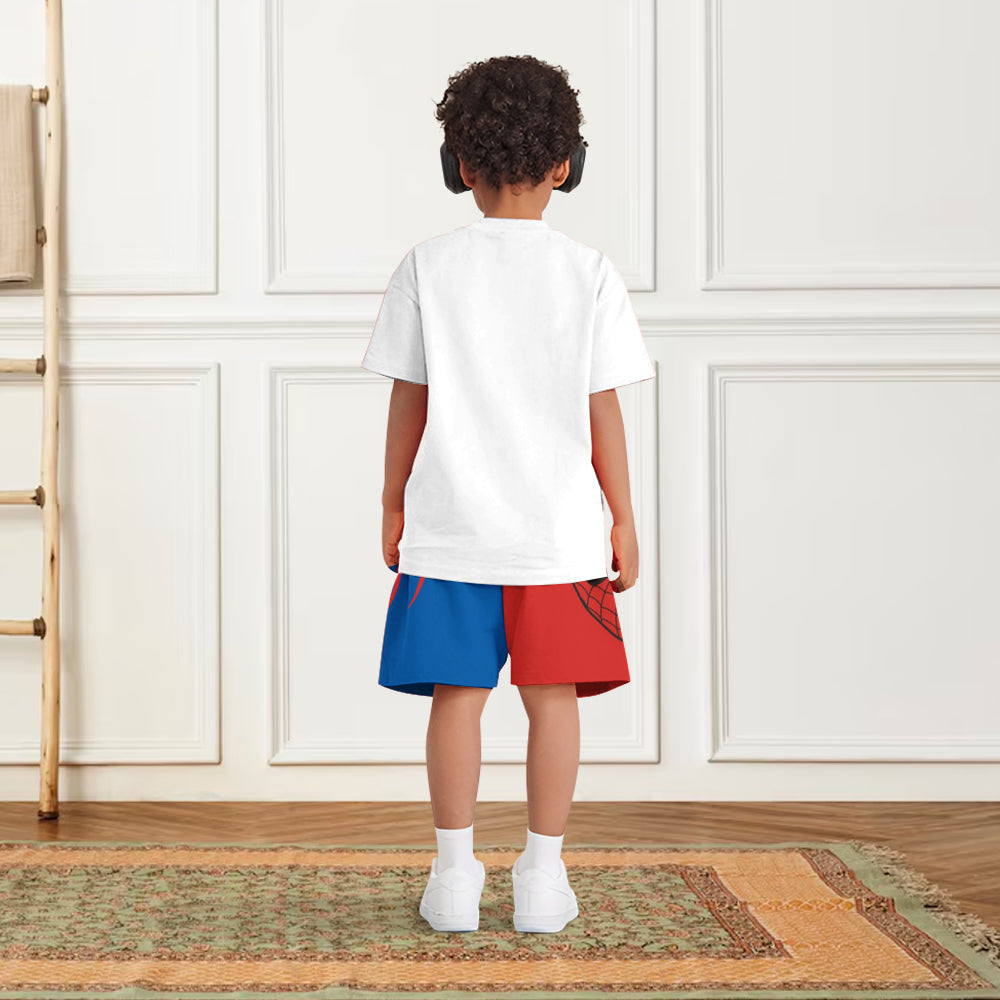 Custom From Any Photo - Personalized Spider-Verse Kid T-shirt & Shorts