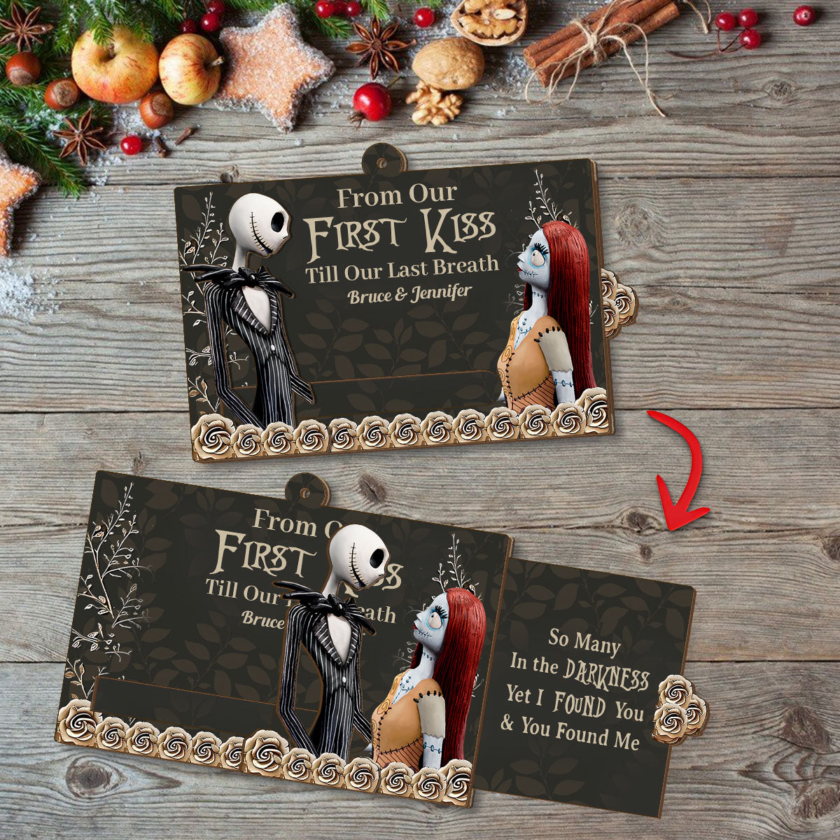 My Missing Piece - Personalized Nightmare Sliding Ornament