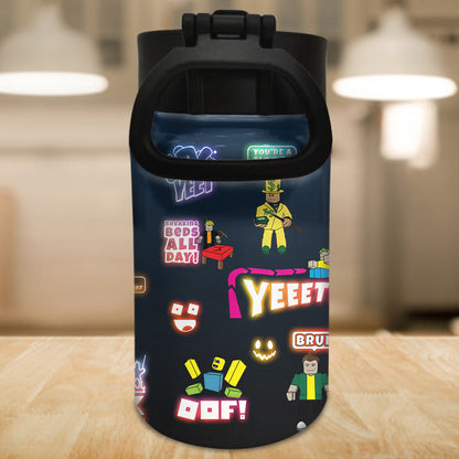 Role Play Game - Personalized 3D Gaming Kids Water Bottle