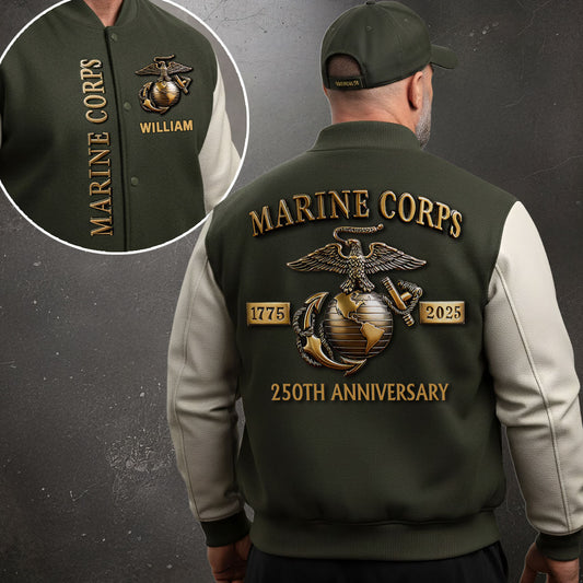 250th Anniversary - Personalized Veteran Varsity Jacket
