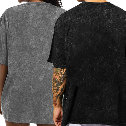 Custom From Any Photo - Personalized Seven Balls Wash T-Shirt