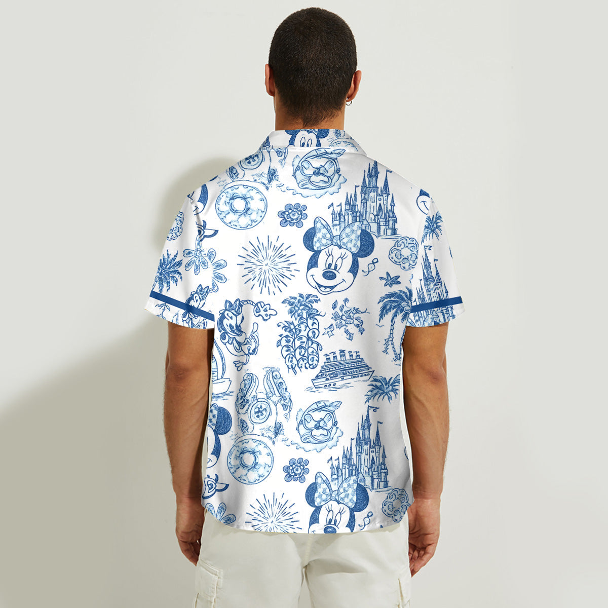 Magical Loving Cruise Line - Personalized Mouse Hawaiian Shirt & Sleeveless Dress
