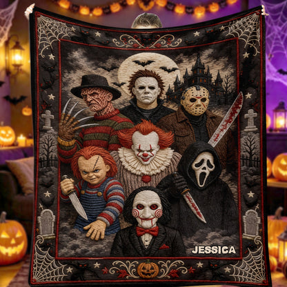 The Nightmare - Personalized Horror Character Blanket