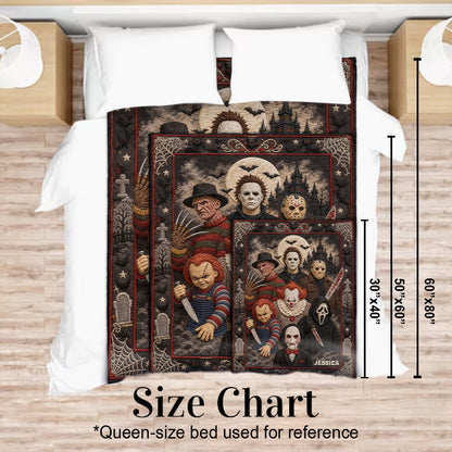 The Nightmare - Personalized Horror Character Blanket