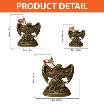 All Gave Some, Some Gave All Veteran Day 250th Anniversary of US Army - Personalized Veteran Custom Shaped Acrylic Plaque