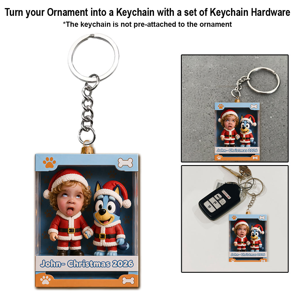 Christmas Gift for Kids - Personalized Kid Ornament