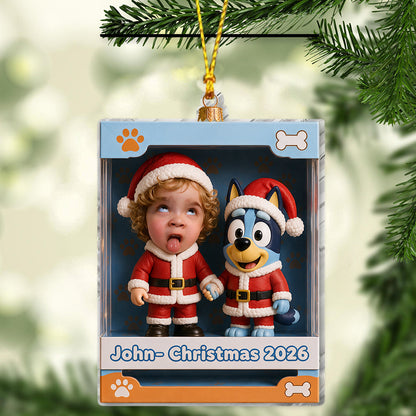 Christmas Gift for Kids - Personalized Kid Ornament