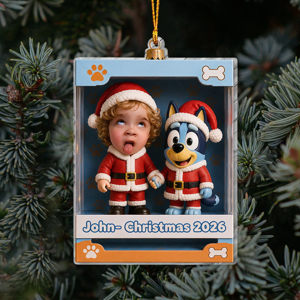 Christmas Gift for Kids - Personalized Kid Ornament