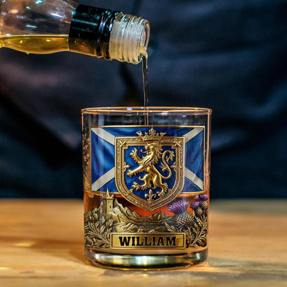 Proud Scotland - Personalize Expats Whiskey Decanter Set
