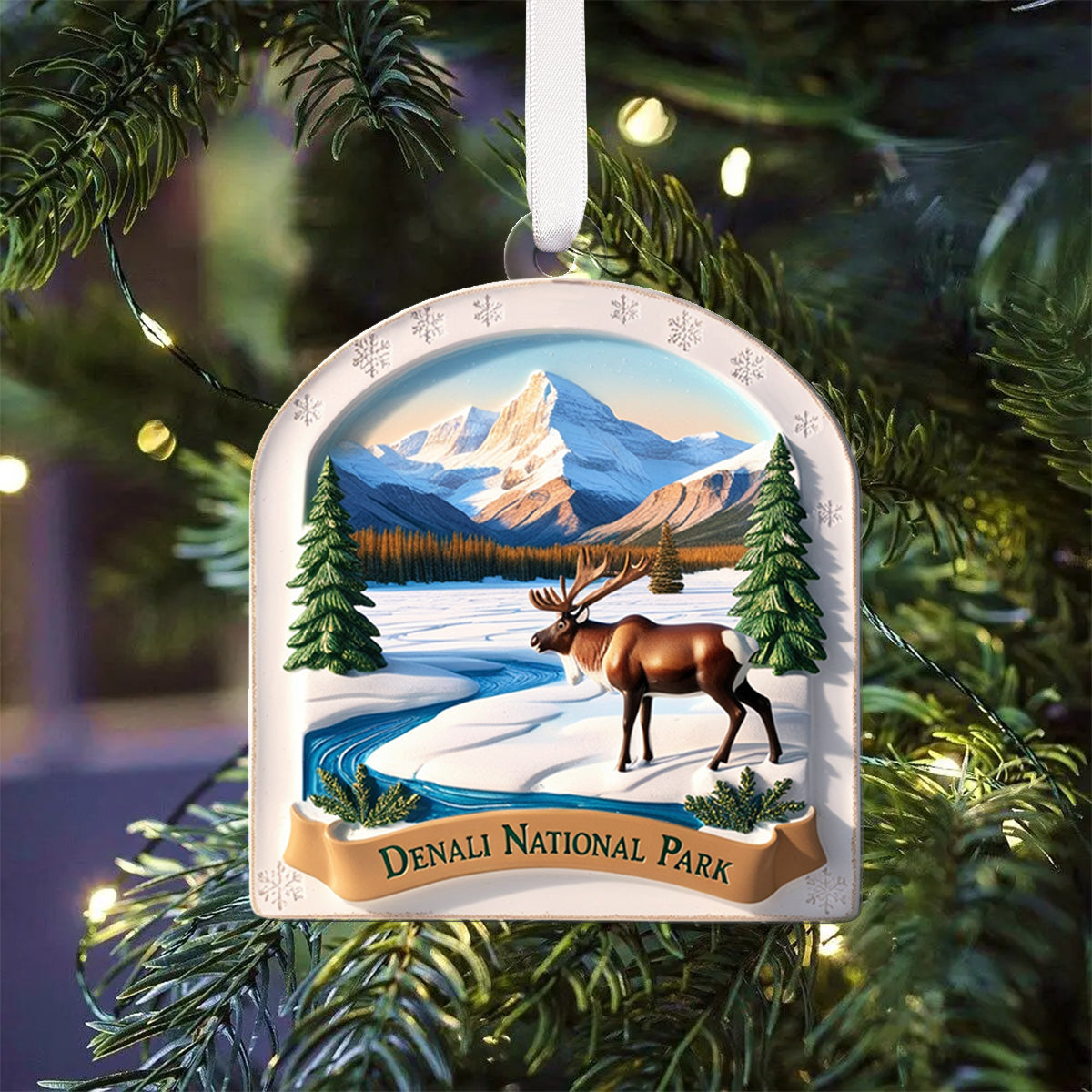 24 Days Of Adventure And Wonder - Personalized Hiking Folded Advent Calendar With Ornaments