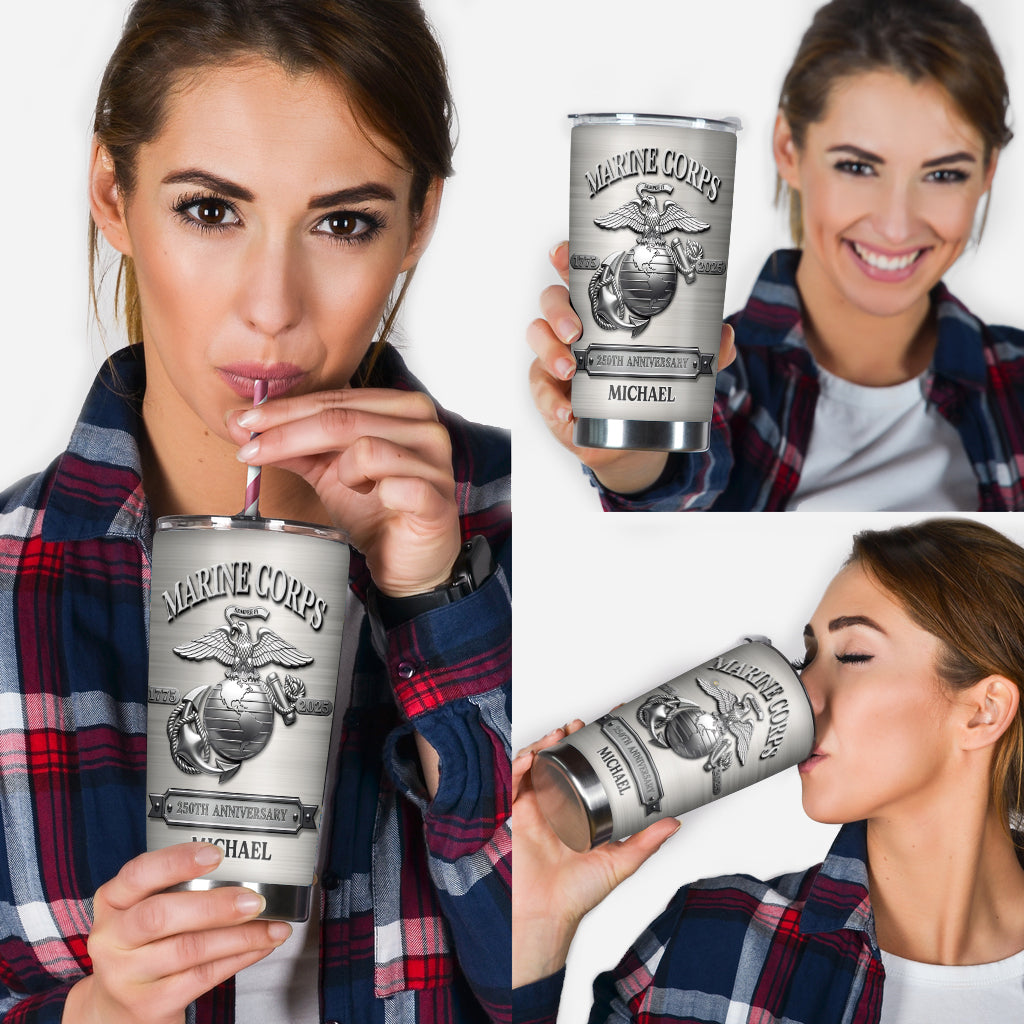 250th Anniversary - Personalized Veteran Tumbler