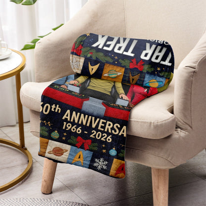 60th Anniversary - Personalized Star Fleet Blanket