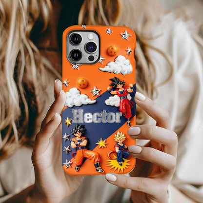 Strong Balls - Personalized Seven Balls Full Print Phone Case