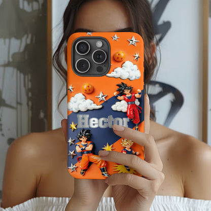 Strong Balls - Personalized Seven Balls Full Print Phone Case