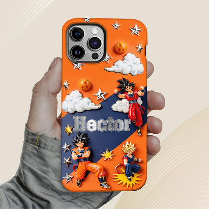 Strong Balls - Personalized Seven Balls Full Print Phone Case