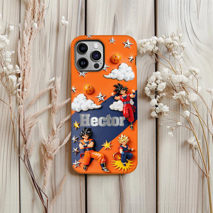 Strong Balls - Personalized Seven Balls Full Print Phone Case
